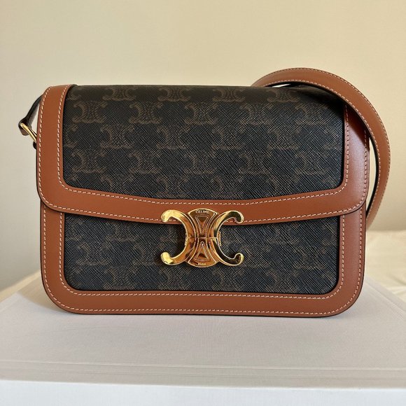 Celine | Bags | Classique Triomphe Bag In Triomphe Canvas